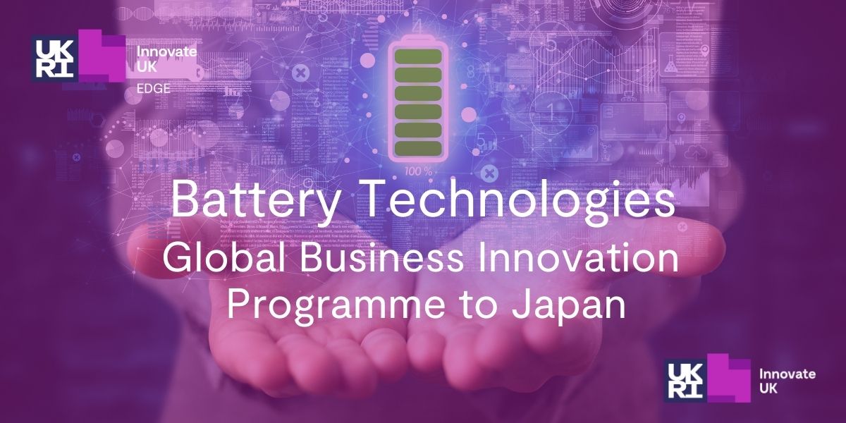 Global Business Innovation Programme to Tokyo, Japan - Battery Technologies