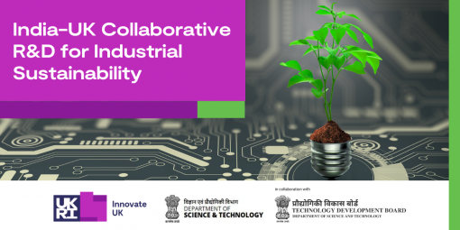 India-UK Collaborative R&D for Industrial Sustainability