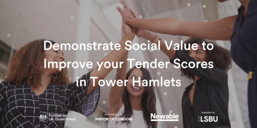 Demonstrate Social Value to Improve your Tender Scores in Tower Hamlets