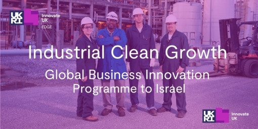 Global Business Innovation Programme to Israel – Industrial Clean Growth
